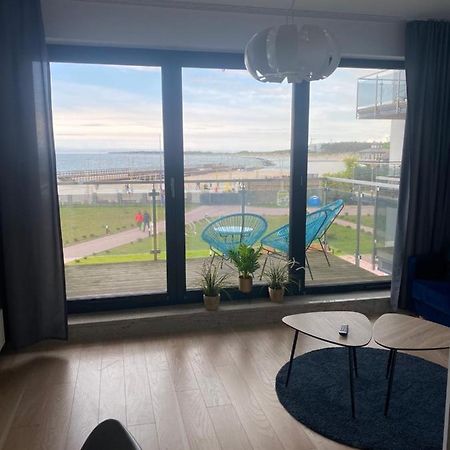 Apartament Z Widokiem Na Morze Ujście-Darłowskie Dış mekan fotoğraf