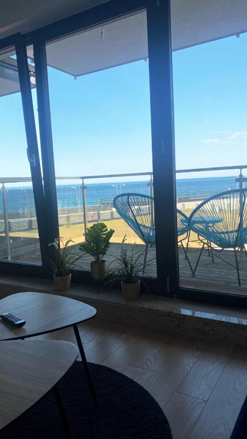 Apartament Z Widokiem Na Morze Ujście-Darłowskie Dış mekan fotoğraf