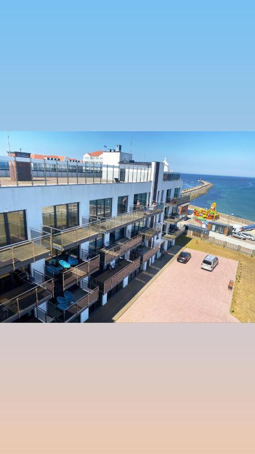 Apartament Z Widokiem Na Morze Ujście-Darłowskie Dış mekan fotoğraf